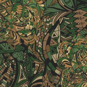 Decorative graphic Borders with Background Stock Illustration