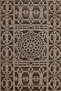 Decorative grille Stock Photos