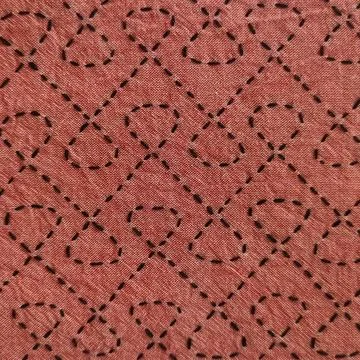 Decorative Hand Embroidery Background.  Stock Photos