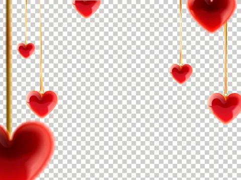 Decorative heart background Stock Illustration