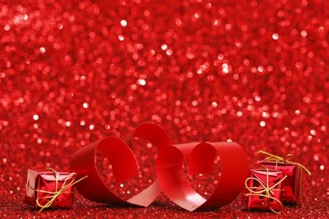 Decorative hearts Stock Photos