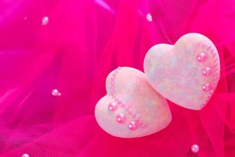 Decorative hearts Stock-Fotos