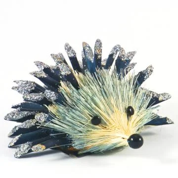 Decorative hedgehog Stock Photos
