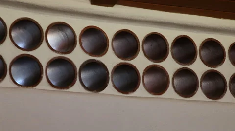 Decorative Holes Stock Footage 40814706