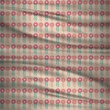 Decorative Illustrations Seamless background for print on fabric Vector Art Stock Illustration