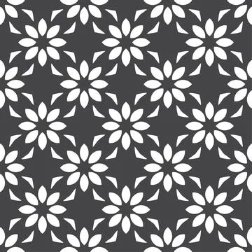 Decorative Islamic Floral Pattern イラスト素材