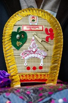 Decorative item of wedding Stock Photos
