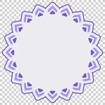 Decorative label Stock Illustration