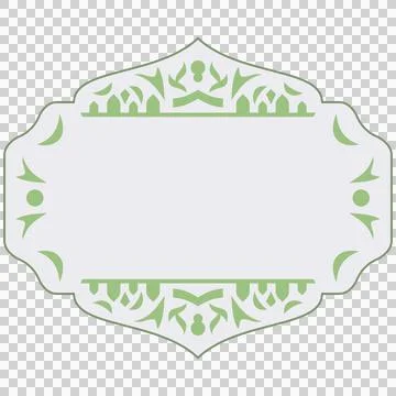 Decorative label Stock Illustration