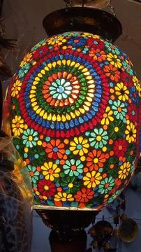 Decorative  Lamp. Stock Photos