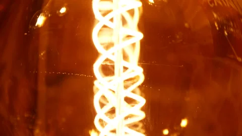 Decorative lamp with warm light. Stock Footage 167831854