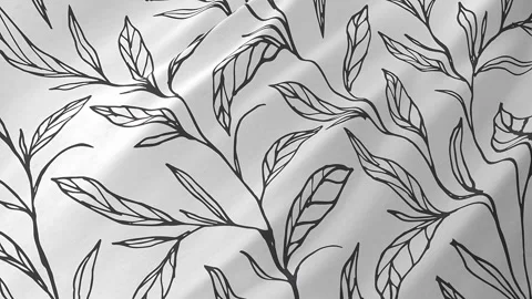 Decorative Leaves Stock Footage 338215968