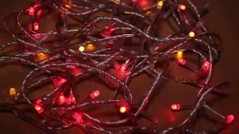 Decorative Light Bulbs Stock Footage 73011124