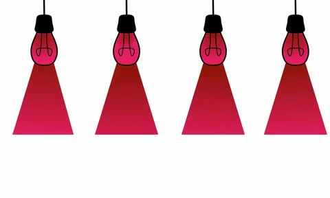 Decorative light elements. Suitable for postcards, invitations, backgrounds, bus Stock Illustration