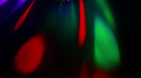 Decorative lights on circular surface Stock Footage 49070994