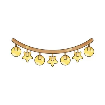 Decorative lights Stock Illustration