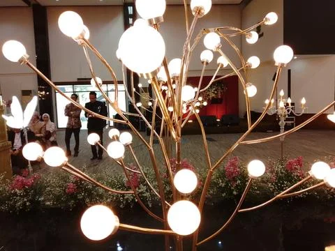 Decorative lights Stock Photos