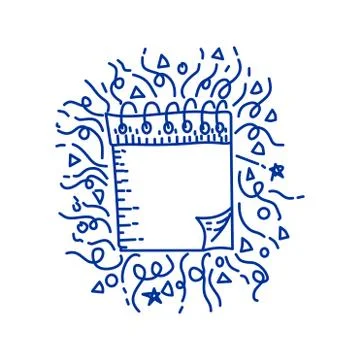 Decorative line art frames for design template Stock Illustration