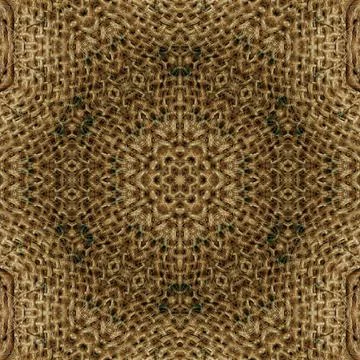 Decorative luxury jute made pattern for carpet, rug, textile etc Stock Illustration