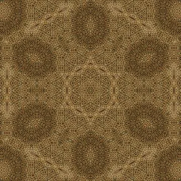 Decorative luxury jute made pattern for carpet, rug, textile etc Stock Illustration