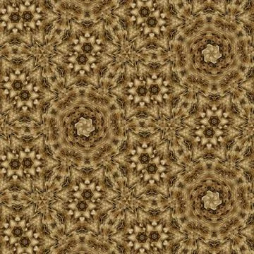 Decorative luxury jute made pattern for carpet, rug, textile etc Stock Illustration