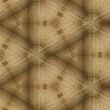 Decorative luxury jute made pattern for carpet, rug, textile etc Stock Illustration