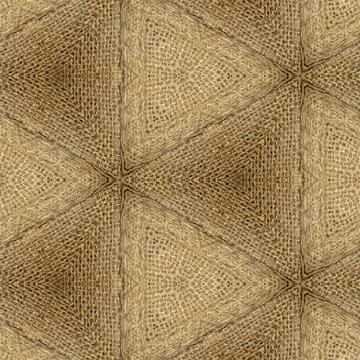 Decorative luxury jute made pattern for carpet, rug, textile etc Stock Illustration