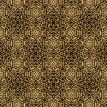 Decorative luxury jute made pattern for carpet, rug, textile etc Stock Illustration