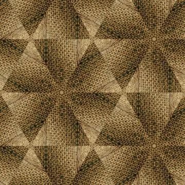 Decorative luxury jute made pattern for carpet, rug, textile etc Stock Illustration