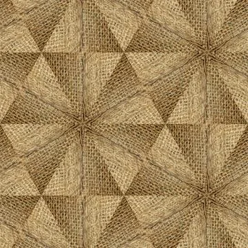 Decorative luxury jute made pattern for carpet, rug, textile etc Stock Illustration