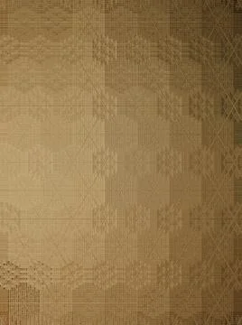 Decorative luxury jute made pattern for carpet, rug, textile etc Stock Illustration