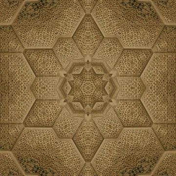 Decorative luxury jute made pattern for carpet, rug, textile etc Stock Illustration