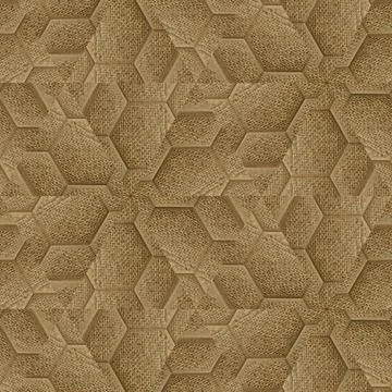 Decorative luxury jute made pattern for carpet, rug, textile etc Stock Illustration