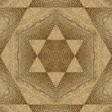 Decorative luxury jute made pattern for carpet, rug, textile etc Stock Illustration