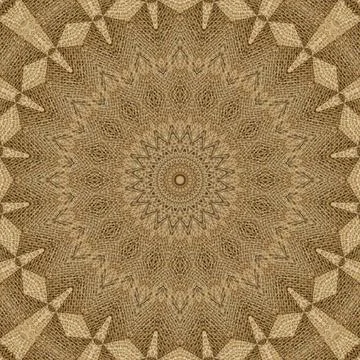 Decorative luxury jute made pattern for carpet, rug, textile etc Stock Illustration