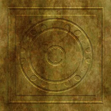 Decorative marble tile generated texture Stock Illustration