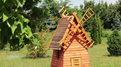 Decorative Mill 1 Stock-Footage 52209799