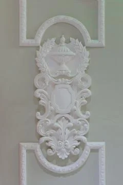 Decorative moldings Stock Photos