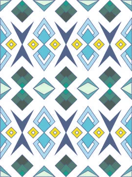 Decorative mosaic vector Stock Illustration
