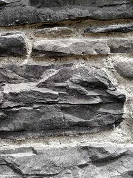 Decorative natural stone wall texture background. Decorative stone masonry .. Foto stock
