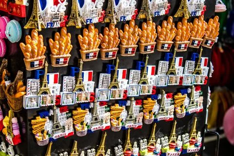 Decorative objects from Paris Stock Photos