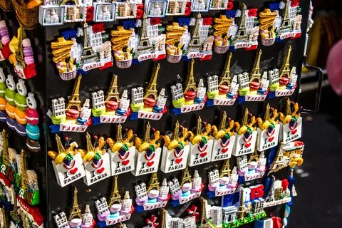 Decorative objects from Paris Stock Photos