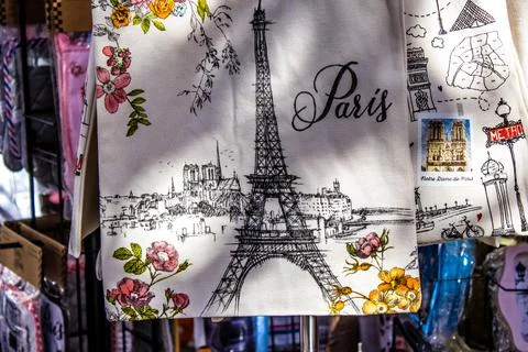 Decorative objects from Paris Stock-Fotos