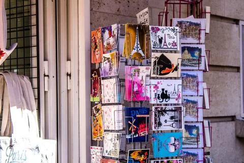 Decorative objects from Paris Stock-Fotos