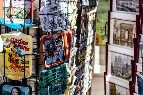 Decorative objects from Paris Stock Photos