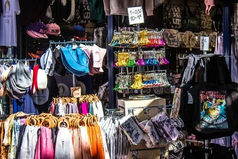 Decorative objects from Paris 写真素材