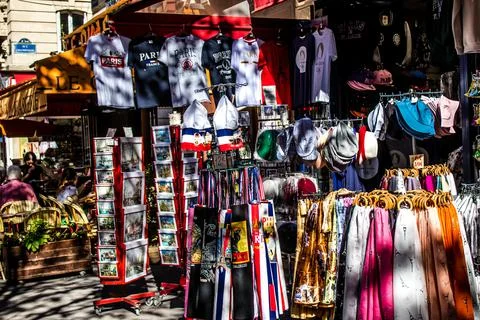 Decorative objects from Paris Stock Photos