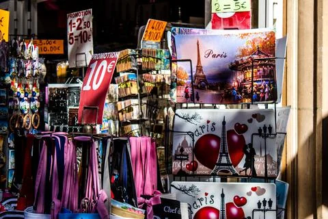 Decorative objects from Paris 写真素材