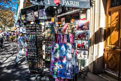 Decorative objects from Paris 스톡 사진