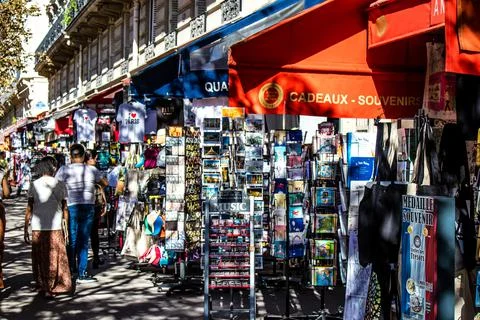 Decorative objects from Paris Foto stock